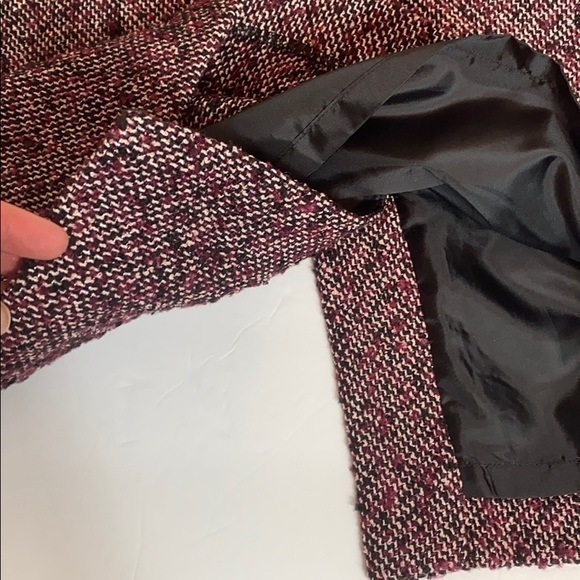 Talbots Black & Pink Tweed Dress Size 2P - Picture 11 of 11